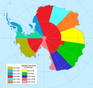 Antartica's Time Zones